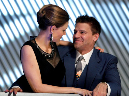David Boreanaz, Emily Deschanel, Bones David Boreanaz, Emily Deschanel, Bones